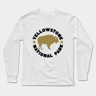 YellowsStone National Park Buffalo Long Sleeve T-Shirt